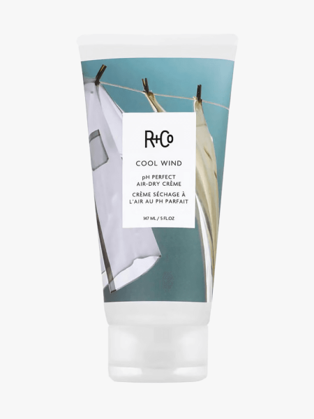 R+Co Cool Wind pH Perfect Air-Dry Crème in branded tube on light gray background